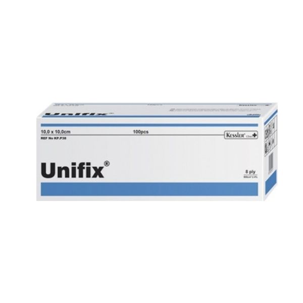 Kessler Unifix 8ply Αποστειρωμένες Γάζες 10cm x 10cm 100 τμχ Kessler Unifix 8ply Αποστειρωμένες Γάζες 10cm x 10cm 100 τμχ