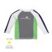 UV Sun Clothes UPF 50+ UV Kids Long Sleeve  Rash Top Lime/Graphite/Navy 7-8 years (119-127cm)