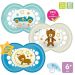 MAM Original Day & Night Silicon Soothers 6m+ 3 pieces