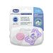 Chicco Physio Forma Light Πιπίλα με Θηλή Σιλικόνης Ροζ 2-6m 2τμχ