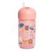 Suavinex Forest Pink Παγούρι με Καλαμάκι Σιλικόνης 18m+ 340ml