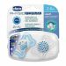 Chicco Physio Forma Light Πιπίλα Νύχτας με Θηλή Σιλικόνης Σιέλ 2-6m 2τμχ