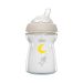 Chicco Natural Feeling Γυάλινο Μπιμπερό Με Θηλή Σιλικόνης 0m+ 250ml