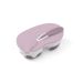 BabyOno Τwo-Chamber Bowl with Spoon Pink 6m+