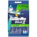 Gillette Blue II Plus Slalom Sensitive Skin Ξυραφάκια μιας Χρήσης 10 τμχ