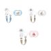 Mam Perfect & Clip It! Set Πιπίλας Σιλικόνης και Κορδέλα Στήριξης 6m+