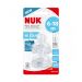 Nuk First Choice+ Flow Control Θηλή Σιλικόνης 6-18 μηνών 2 τμχ