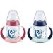 Nuk First Choice+ Mickey Night Μπιμπερό Εκπαίδευσης με Μαλακό Ρύγχος & Δείκτη Ελέγχου Θερμοκρασίας 6m+ 150 ml