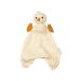 Babylonia Hoppa Pico Muslin White Κουκλάκι Παρηγοριάς από Οργανικό Βαμβάκι