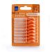 Intermed Mini Ergonomic InterBrush Μεσοδόντια Βουρτσάκια Πορτοκαλί Size 1 0.45mm 8 τμχ