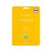 Kocostar Vitamin Sheet Μάσκα Προσώπου με Αντιοξειδωτική και Λευκαντική Δράση για Όλες τις Επιδερμίδες 25 ml 1 τμχ