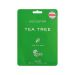 Kocostar Tea Tree Sheet Μάσκα Προσώπου για Λιπαρό Δέρμα 25 ml 1 τμχ