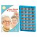 Medical Point Εβδομαδιαία Θήκη Χαπιών 28 θέσεων σε Μπλε Xρώμα